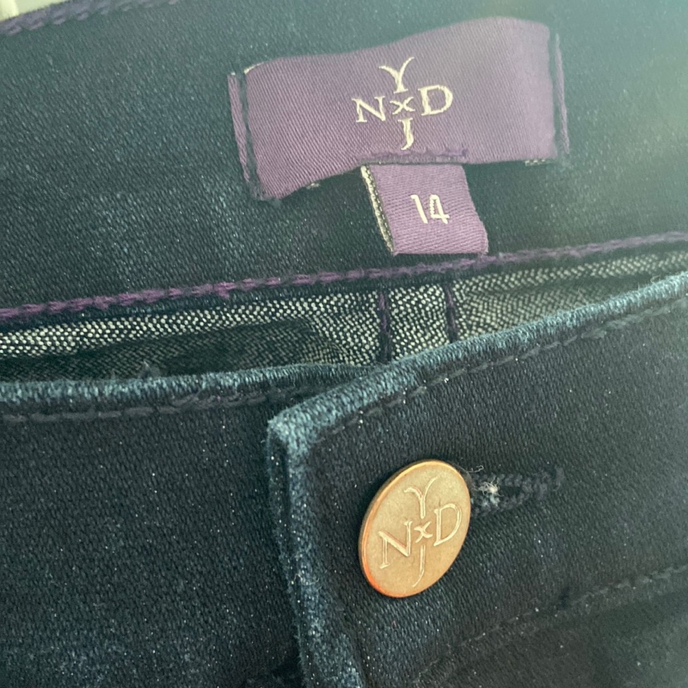 Not your daughters jeans NYDJ size 14 denim jeans - Picture 3 of 17